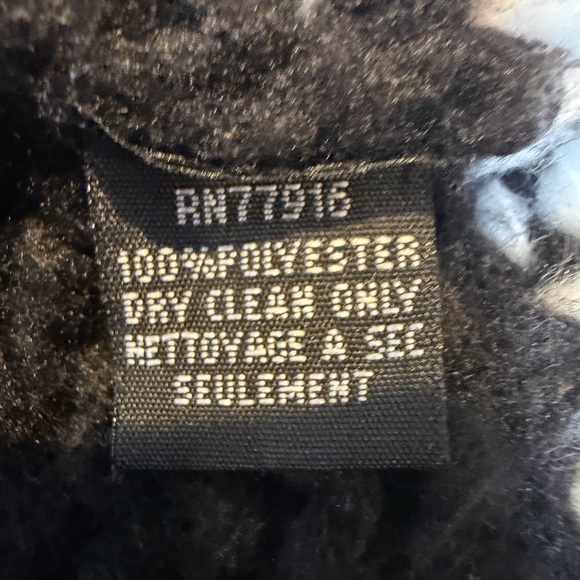 Maeve Anthropologie Black Cherry Appliqué Open-Front Women's Sweater One Size - Picture 10 of 10